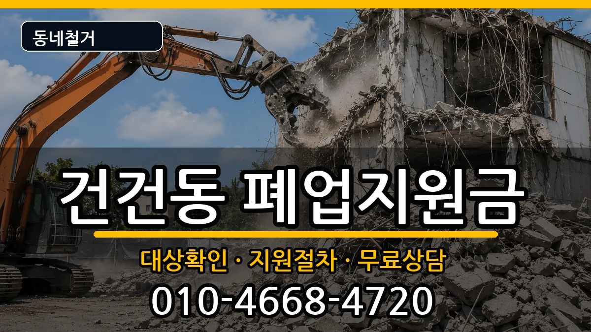 경기안산시상록구건건동 폐업지원금 경기안산시상록구건건동 폐업지원금 현장 처리 안내 이미지 2