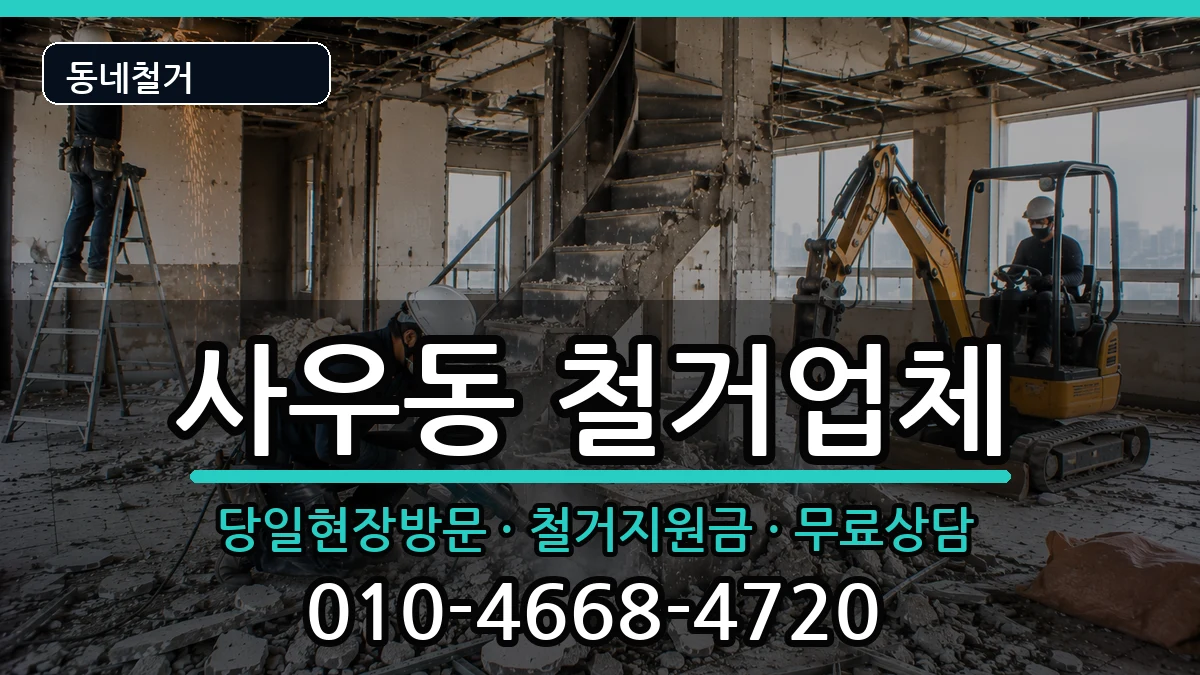 경기김포시사우동 철거 경기김포시사우동 철거 현장 처리 안내 이미지 1