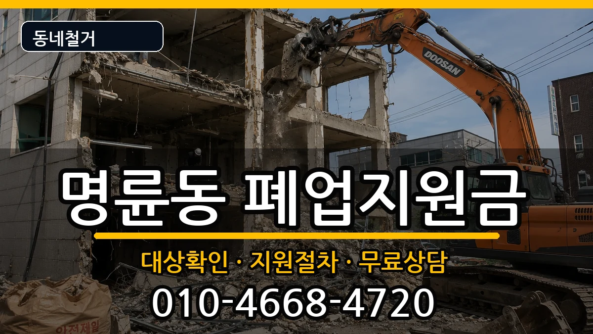 경기안성시명륜동  폐업지원금 비교형