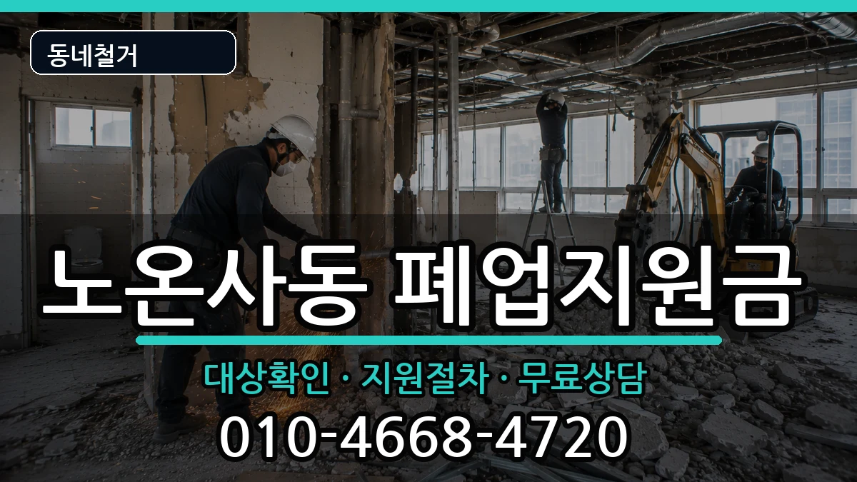 경기광명시노온사동 폐업지원금 경기광명시노온사동 폐업지원금 현장 처리 안내 이미지 1