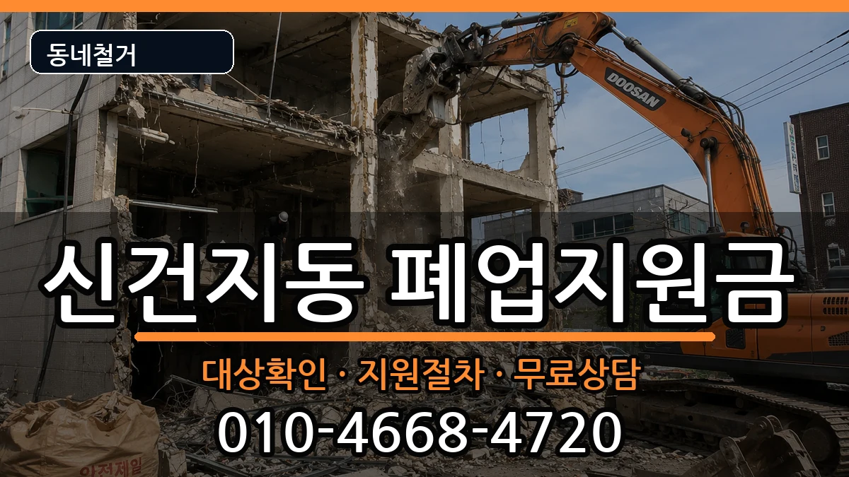 경기안성시신건지동 폐업지원금 경기안성시신건지동 폐업지원금 현장 처리 안내 이미지 2