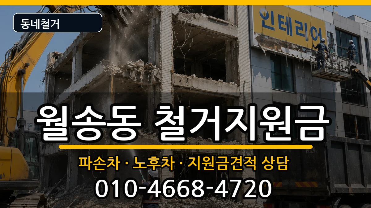 경기여주시월송동 철거지원금 경기여주시월송동 철거지원금 현장 처리 안내 이미지 3