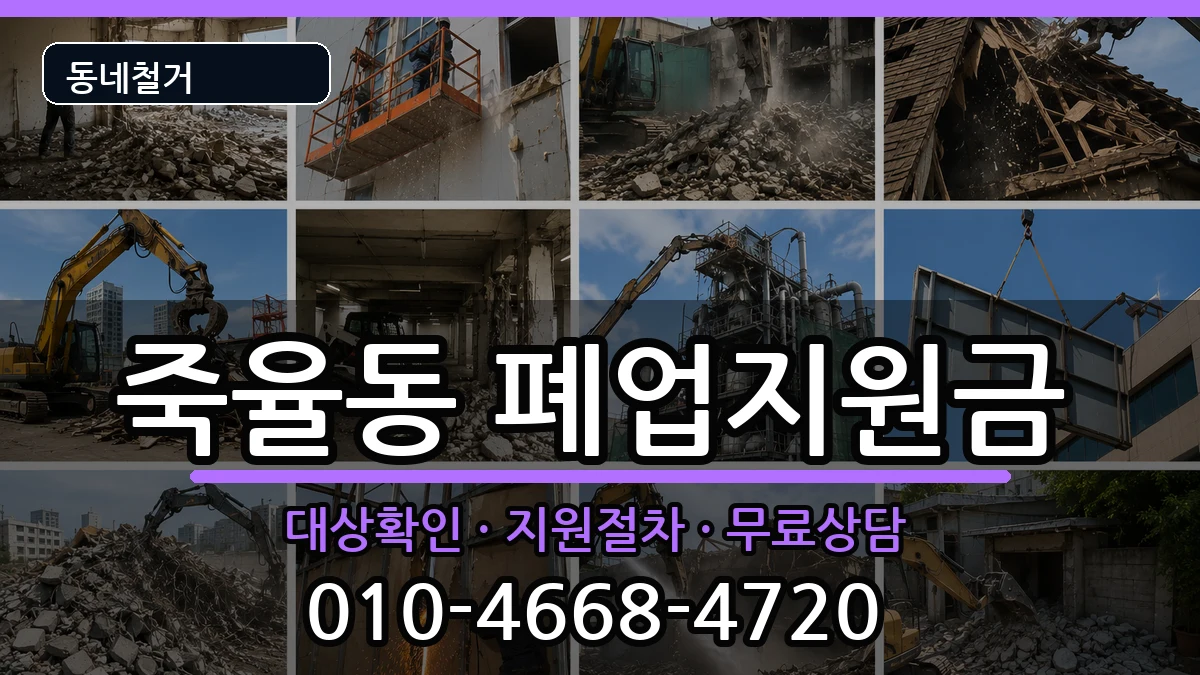 경기시흥시죽율동 폐업지원금 경기시흥시죽율동 폐업지원금 현장 처리 안내 이미지 2