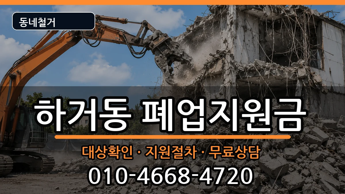 경기여주시하거동 폐업지원금 경기여주시하거동 폐업지원금 현장 처리 안내 이미지 1