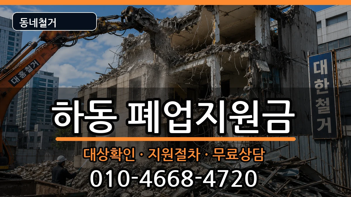 경기여주시하동 폐업지원금 경기여주시하동 폐업지원금 현장 처리 안내 이미지 3