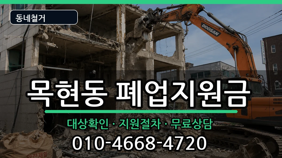 경기광주시목현동 폐업지원금 경기광주시목현동 폐업지원금 현장 처리 안내 이미지 1